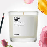 Floral Rose Candle