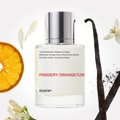 Powdery Orange Flower